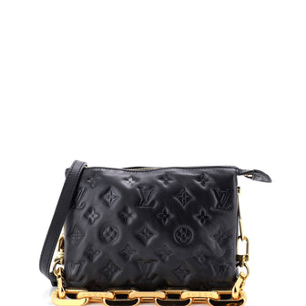 Louis Vuitton Coussin Bag Monogram Embossed Lambskin BB