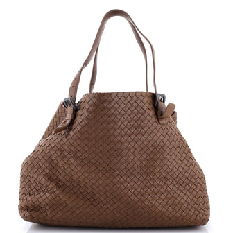 Bottega Veneta A-Shape Tote Intrecciato Nappa Large