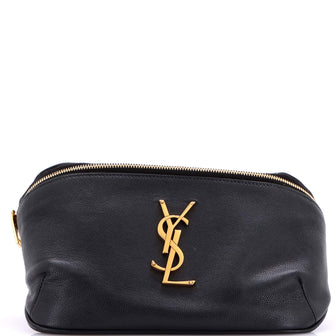 Saint Laurent Classic Monogram Belt Bag Leather