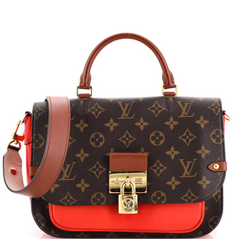 Louis Vuitton Vaugirard Handbag Monogram Canvas with Leather