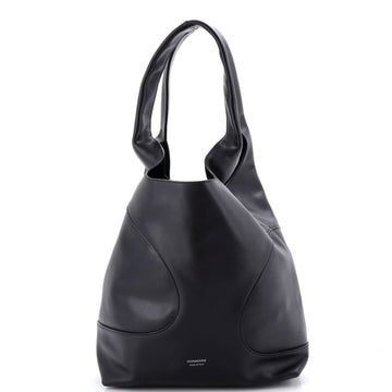 Salvatore Ferragamo Cut Out Tote Leather