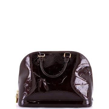 Louis Vuitton Alma Handbag Monogram Vernis PM
