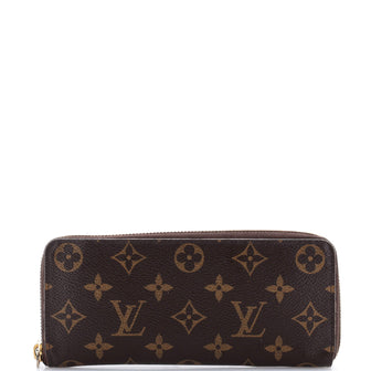 Louis Vuitton Clemence Wallet Monogram Canvas