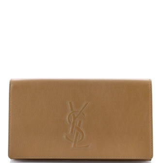 Saint Laurent Belle de Jour Clutch Leather Large
