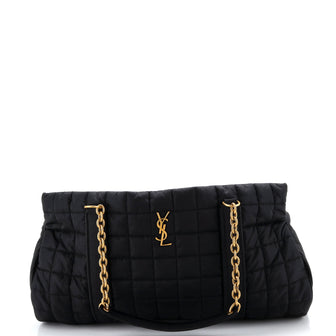 Saint Laurent Gloria Duffle Bag Quilted Nylon