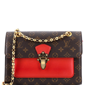 Louis Vuitton Victoire Handbag Monogram Canvas and Leather