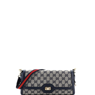 Gucci Luce Shoulder Bag Canvas Small