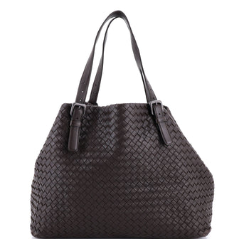 Bottega Veneta A-Shape Tote Intrecciato Nappa Large