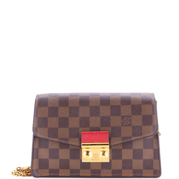 Louis Vuitton Croisette Chain Wallet NM Damier