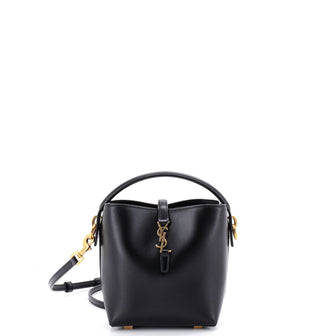 Saint Laurent Le 37 Bucket Bag Leather Mini