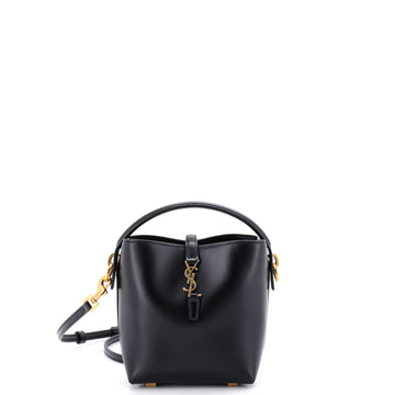 Saint Laurent Le 37 Bucket Bag Leather Mini