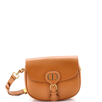 Christian Dior Bobby Flap Bag Leather Medium