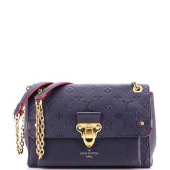 Louis Vuitton Vavin Handbag Monogram Empreinte Leather PM