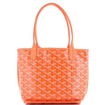 Goyard Anjou Reversible Tote Coated Canvas Mini
