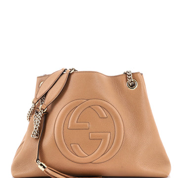 Gucci Soho Chain Strap Shoulder Bag Leather Medium