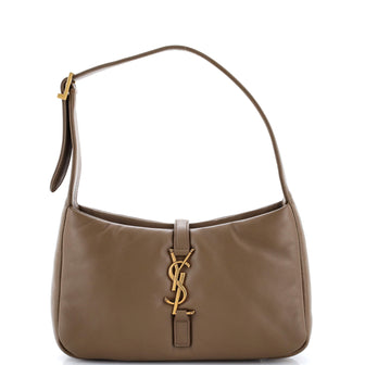 Saint Laurent Le 5 a 7 Hobo Padded Leather Small