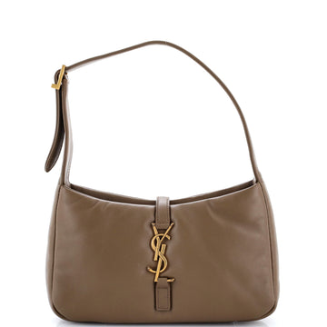 Saint Laurent Le 5 a 7 Hobo Padded Leather Small