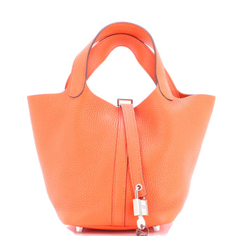 Hermes Picotin Lock Bag Clemence PM
