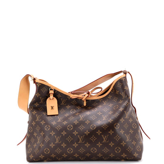 Louis Vuitton CarryAll Hobo Monogram Canvas MM