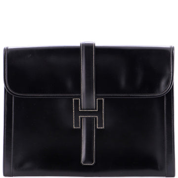 Hermes Jige Clutch Box Calf GM