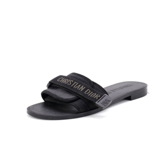Christian Dior Women's Dio(r)evolution Slide Sandals Technical Fabric