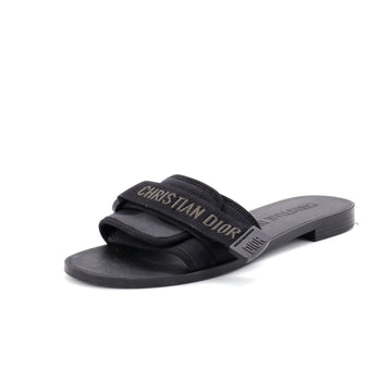 Christian Dior Women's Dio(r)evolution Slide Sandals Technical Fabric