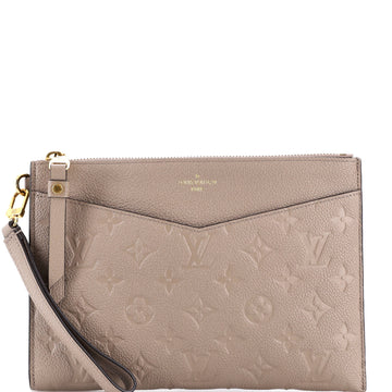 Louis Vuitton Pochette Melanie Monogram Empreinte Leather MM