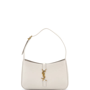 Saint Laurent Le 5 a 7 Hobo Leather Small
