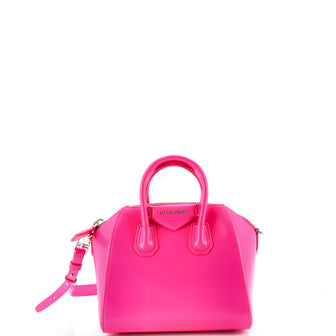 Givenchy Antigona Bag Glazed Leather Mini