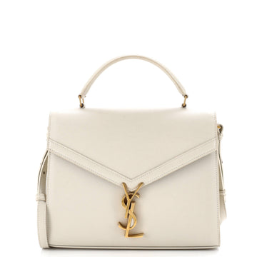 Saint Laurent Cassandra Top Handle Bag Leather Medium