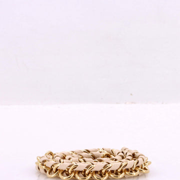 Louis Vuitton Multi Pochette Accessoires Woven Chain Strap Leather and Metal