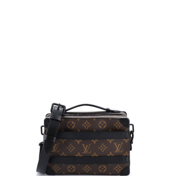 Louis Vuitton Handle Soft Trunk Bag Macassar Monogram Canvas