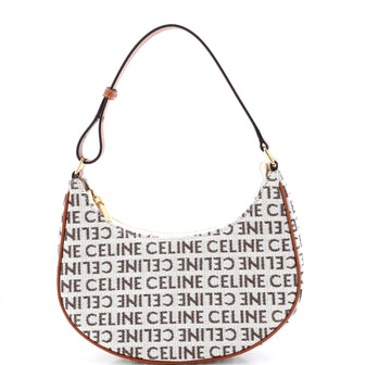 Celine Ava Bag All Over Logo Jacquard Small