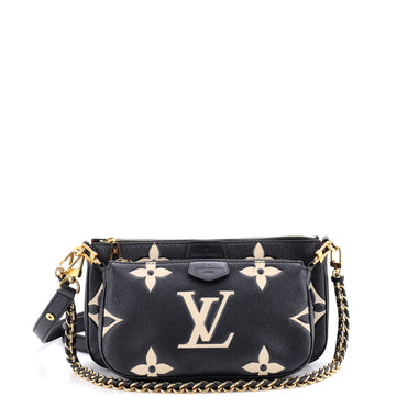 Louis Vuitton Multi Pochette Accessoires Bicolor Monogram Empreinte Giant