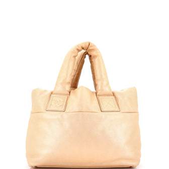 Chanel Coco Cocoon Reversible Tote Quilted Lambskin Small