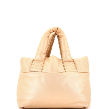 Chanel Coco Cocoon Reversible Tote Quilted Lambskin Small