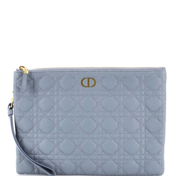 Christian Dior Caro Daily Pouch Cannage Quilt Calfskin