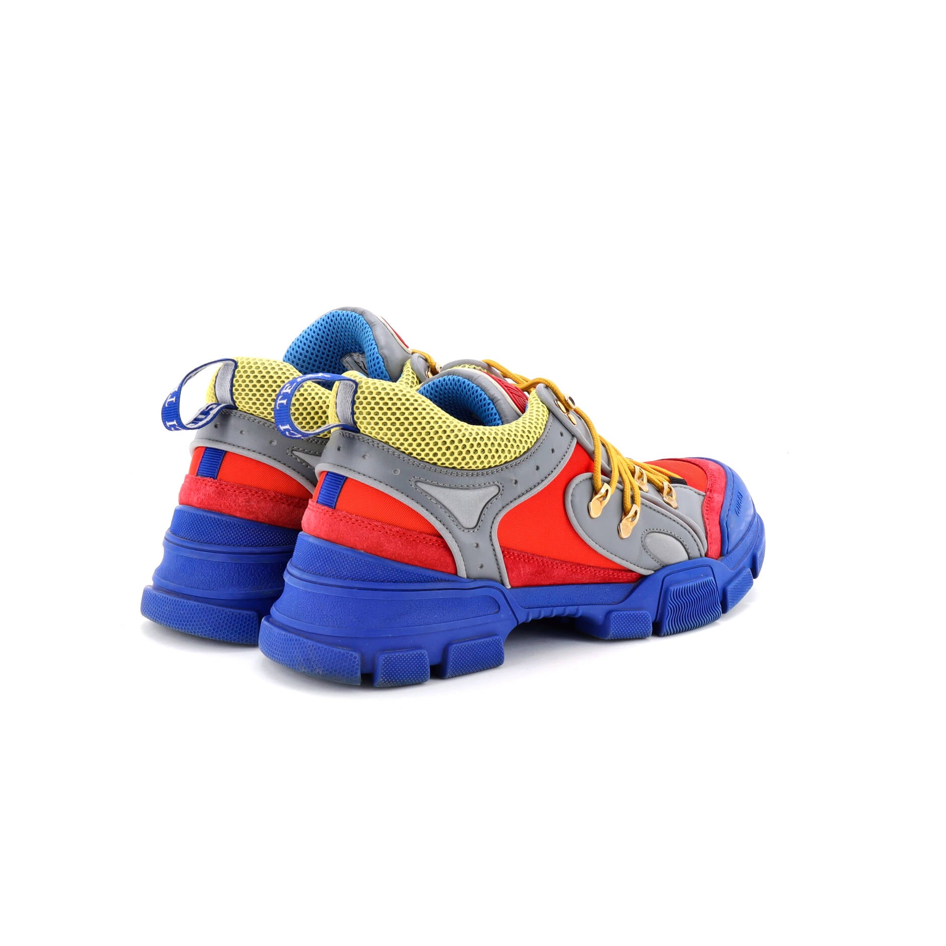 Gucci x SEGA Flashtrek Sneakers Leather and Suede with Mesh