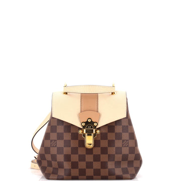Louis Vuitton Clapton Backpack Damier and Leather