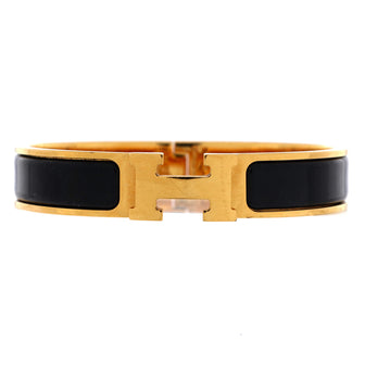 Hermes Clic H Bracelet Enamel Narrow