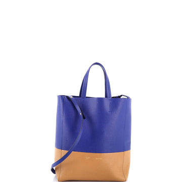 Celine Vertical Bi-Cabas Tote Grained Calfskin Small