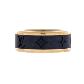 Louis Vuitton Les Gaston Ring 18K Yellow Gold and Titanium