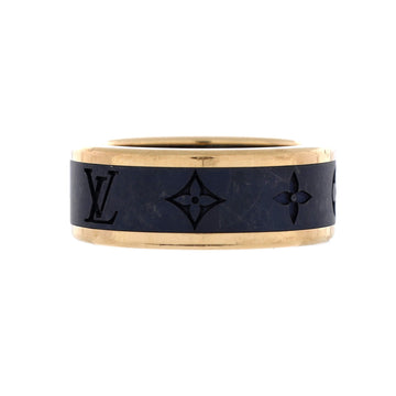 Louis Vuitton Les Gaston Ring 18K Yellow Gold and Titanium
