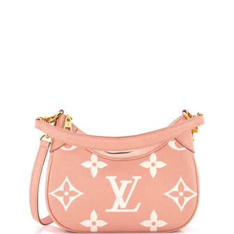 Louis Vuitton Bagatelle NM Handbag Bicolor Monogram Empreinte Giant