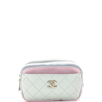 Chanel In & Out Belt Bag Quilted Goatskin Small