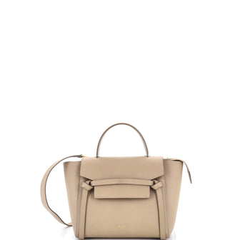 Celine Belt Bag Textured Leather Micro