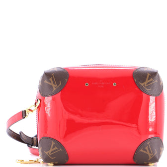 Louis Vuitton Venice Handbag Vernis with Monogram Canvas