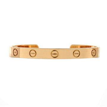 Cartier Love Cuff Bracelet 18K Yellow Gold