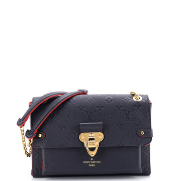 Louis Vuitton Vavin Handbag Monogram Empreinte Leather PM