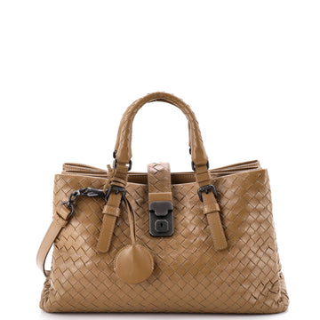 Bottega Veneta Roma Bag Intrecciato Nappa Small